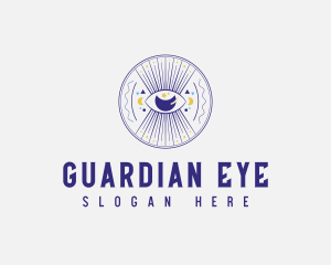 Mystical Boho Eye logo design