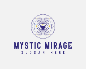 Mystical Boho Eye logo design