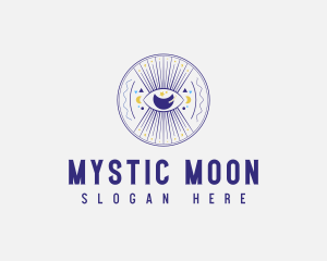 Mystical Boho Eye logo design