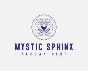 Mystical Boho Eye logo design