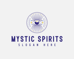 Mystical Boho Eye logo design