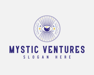 Mystical Boho Eye logo design