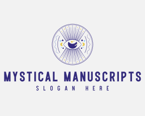 Mystical Boho Eye logo design