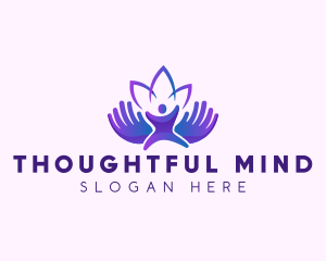 Lotus Flower Massage logo design