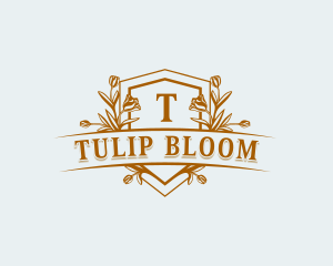 Stylish Floral Event logo design