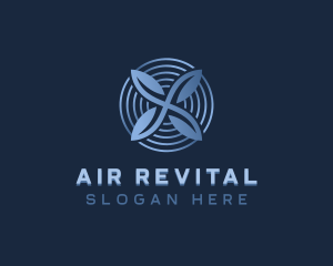 Air Conditioning Ventilation logo design