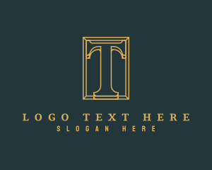 Premium Luxury Fashion Letter T logo