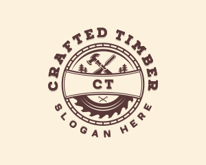 Handyman Woodworking Tools logo design