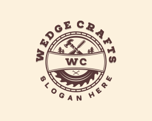 Handyman Woodworking Tools logo design