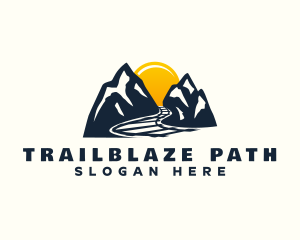 Sunset Mountain Railroad logo design