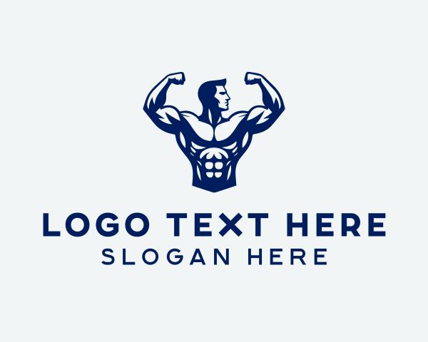Weightlifting logo example 3