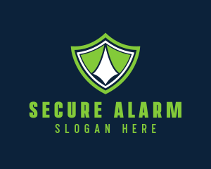 Technology Security Shield  logo design