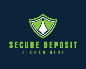 Technology Security Shield  logo design