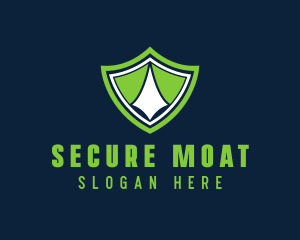 Technology Security Shield  logo design