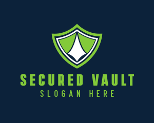 Technology Security Shield  logo design