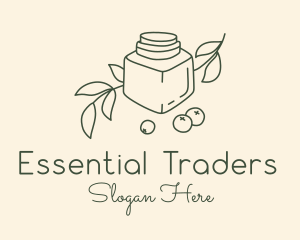 Organic Olive Extract logo design