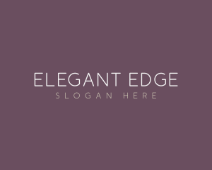 Elegant Feminine Simple Business logo design