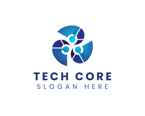 Digital Network Tech logo design