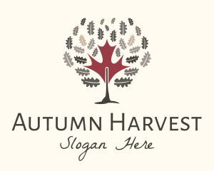 Autumn Maple Tree logo