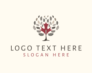 Autumn Maple Tree logo