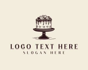 Sweet Cake Pastry Logo