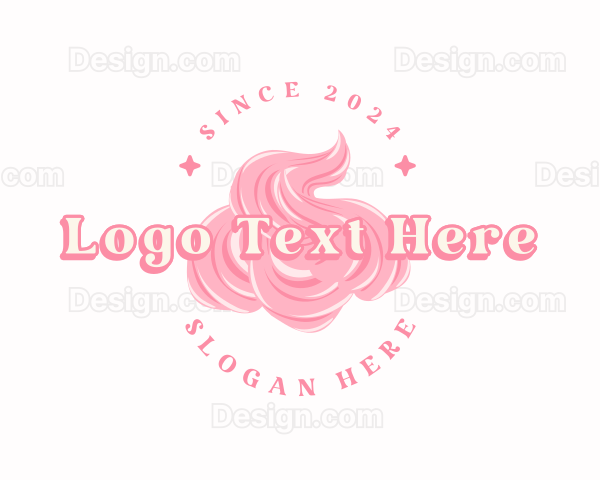 Sweet Ice Cream Dessert Logo