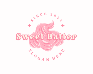 Sweet Ice Cream Dessert logo design