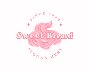 Sweet Ice Cream Dessert logo design