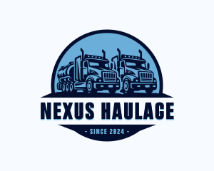 Tank Truck Vehicle logo design