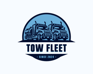 Tank Truck Vehicle logo design