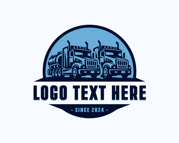 Tanker Truck logo example 4