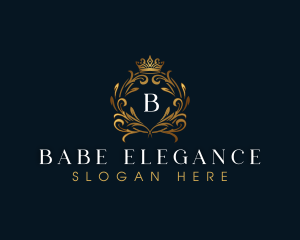 Luxury Crown Boutique logo design