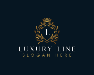 Luxury Crown Boutique logo design