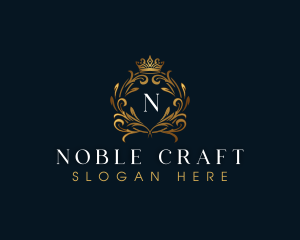 Luxury Crown Boutique logo design