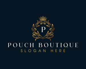 Luxury Crown Boutique logo design