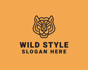 Wild Tiger Hunter logo design