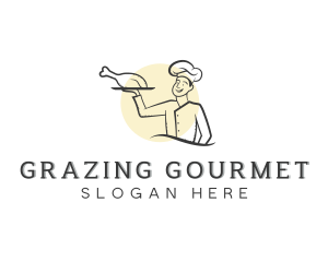 Gourmet Chef Restaurant logo design