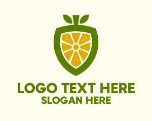 Lemon Fruit Shield  logo