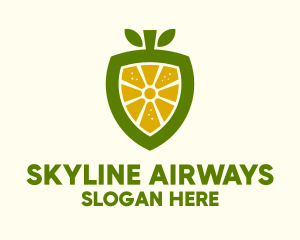 Lemon Fruit Shield  logo