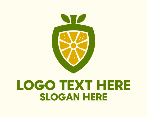 Fruit Drink logo example 2