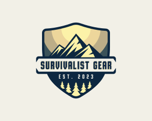 Mountain Summit Adventure logo design