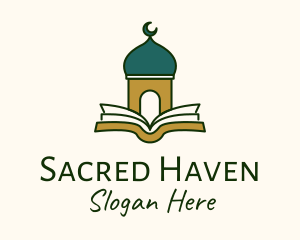 Quran Mosque Temple logo