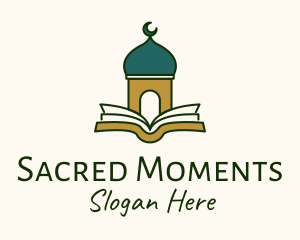 Quran Mosque Temple logo