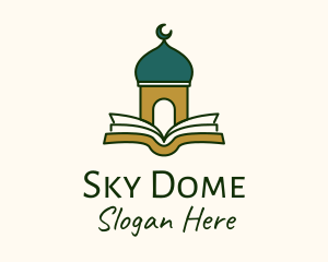 Quran Mosque Temple logo design