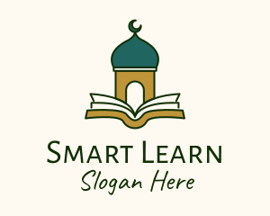 Quran Mosque Temple logo