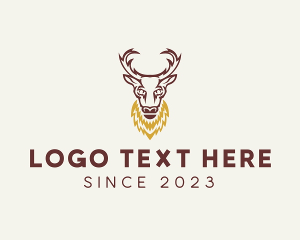 Moose Head logo example 1