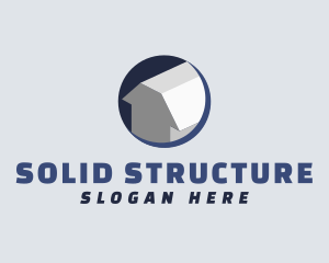 Warehouse Property Structure logo design