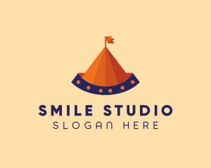 Circus Tent Carnival logo