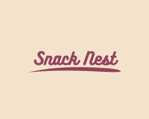 Retro Script Business logo design