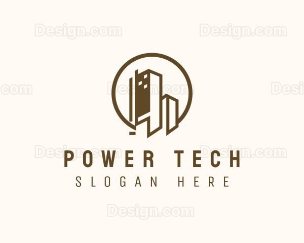 Tower Architecture Building Logo